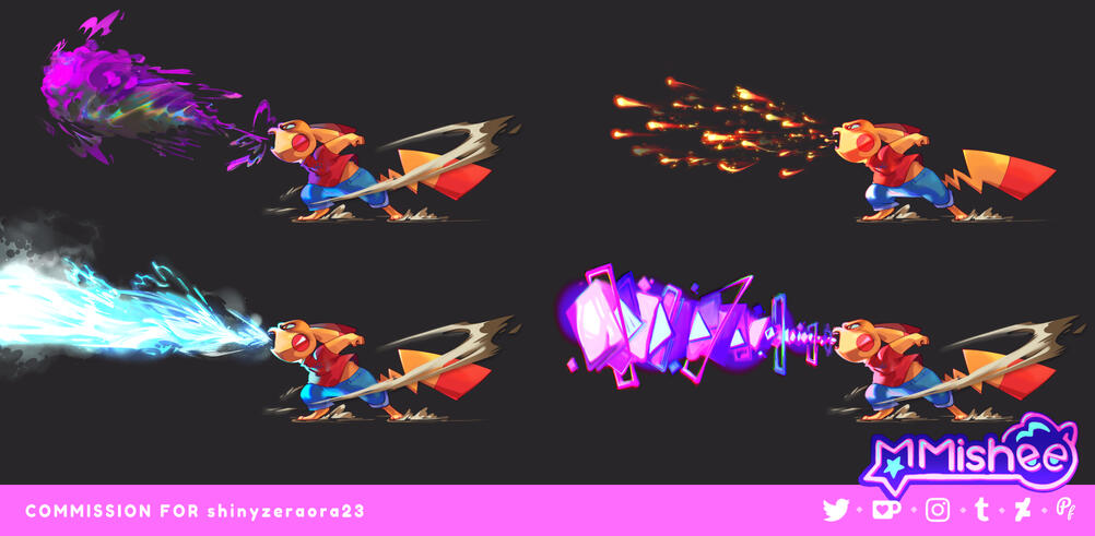 Pokemon SFX Commissions 1 - 2020