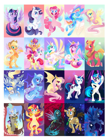 MLP Illustrations - 2020
