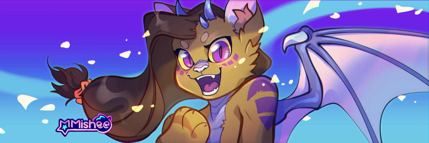 Mewdyne Banner Commission - 2020